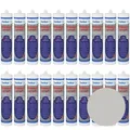 Silikon pro4 Premium 20x 310ml zementgrau