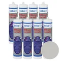 Silikon pro4 Premium 8x 310ml zementgrau