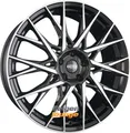 4x DOTZ FUJI DARK - Schwarz Frontpoliert 7,5x18 ET46 5x100