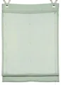 Gardinia Home Decor Zen Silence, Manuell, Slatted, Römischer Rollo, Hellgrün, Einfarbig, Polyester