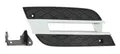 Kühlergrill Stoßstangengitter rechts chrom/schwarz 6502-07-3538916P BLIC