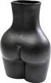 Tischvase KARE DESIGN "Vase Donna", schwarz, B:27cm H:40cm T:16cm