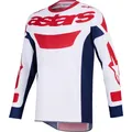 Alpinestars MX Jersey Racer Riway - Weiß/Blau/Rot