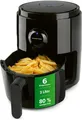 GOURMETmaxx Heißluft-Fritteuse 3L – 1400W Airfryer mit Touch-Display & Timer