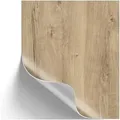 sa roca Möbelfolie 13,89€/qm Klebefolie Möbel Küche Dekofolie Holzoptik Eiche Ribbeck, (Designfolie im Zuschnitt inkl. E-Book), Selbstklebefolie - Zuschneidbar, abwischbar & rückstandslos entfernbar 67,5 cm x 500 cm
