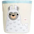 3 Sprouts Aufbewahrungskorb "Lama" in Creme - (B)43 x (H)45 x (T)43 cm