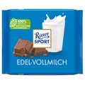 (15,90€/1kg) Ritter Sport Edel-Vollmilch, Schokolade, 100g Tafel