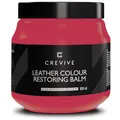 CREVIVE Leder Reparatur Set Rot 300 ml - Lederpflege Auto - Lederreparatur Sofa - Autositz Reparatur