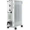 Fakir RF 09 TURBO PLUS - Öl-Heizlüfter - Öl - 1,9 m - Indoor - Flur - Grau - Grau