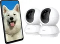 Tapo TP-Link C200P2 360° Überwachungskamera für den Innenbereich, 1080P, 2 STK