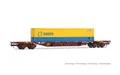 Electrotren 4-achs. Containerwagen MMC3, 40’ Cont RENFE Ep. IV