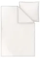 MELAWEAR Perkal Bettwäsche Set, Mehrteilig, MAJULI (Naturweiss, 1x240x220/2x80x80 cm)