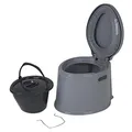 Bo-Camp Campingtoilette Kompost Eimer Toilette Reise Camping WC Mobil Bau Klo
