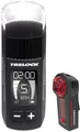 TRELOCK Fahrradlicht Set, LS 760 I-GO Vision 100 LUX und LS740 VECT Rücklicht mit Bremslichtfunktion