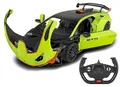 JAMARA Lamborghini Huracán STO 1:14 2,4GHz Tür manuell -transparente Windschutzscheibe, LED Licht, RC-Auto