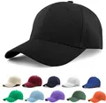 Unisex Kappe  Baseball Cap für Herren und Damen, Verstellbar Reine Farbe Base...