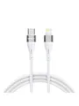 Wozinsky WSTCL1 Lightning / USB-C PD 27W 1 m Cable - White