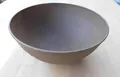 Deko-Impression Eisenschale Dekoschale Pflanzschale Blumenschale halbrund braun rostfarben 30 cm