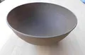 Eisenschale Dekoschale Pflanzschale Blumenschale halbrund braun rostfarben 30 cm