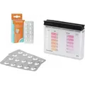 STEINBACH | Testkit für pH-Wert und freies Chlor | Pooltest Starter-Kit inkl. je 40 Tabletten Chlor DPD1 und pH-Wert Phenol Red | Genaue, schnelle