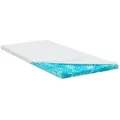 Juskys Topper, Weiß, Textil, 90x200 cm, Schlafzimmer, Matratzen Shop, Matratzenzubehör, Topper