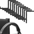 10x Headset Halterung Kopfhörer Monitorhaken Bildschirmhaken Monitor Haken Halter