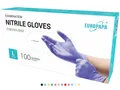 EUROPAPA Nitril-Handschuhe Einweghandschuhe Untersuchungshandschuhe (100 STK Nitrilhandschuhe, steril, latexfrei) puderfrei, ohne Latex, unsteril, latexfrei, Einweg