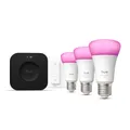 Hue Starter Set White & Color Ambiance LED Set für intelligente Beleuchtung Multi