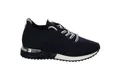La Strada La Strada Knitted Leinen-Stoff Schnürschuhe blau Schnürschuh