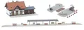 239001 Faller N 1:160, Bahnhof-Set Mühlheim mit Bahnübergang, GMK Modellbau