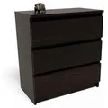 Matkam Möbel Kommode, Wenge, Holzwerkstoff, 70x77x40 cm, Wohnzimmer, Kommoden & Sideboards, Kommoden
