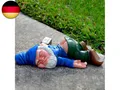 JOKBEN Kreativer Betrunkener Gartenzwerge Für Auben, Gnomen-Gartenstatue, 