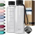 KIVY Trinkflasche 650ml [BPA FREI] Auslaufsicher & Spülmaschinenfest - Wasserflasche für Kinder & Erwachsene - Water Bottle Small - Trinkflasche Klein - Tritan Flasche für Kohlensäure geeignet