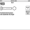 Sechskantschraube DIN 933 VG M36x 260 8.8 1 Stück
