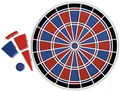 Ersatzsegmente Dartautomat Karella Premium Silver Softdart Ersatzteile E-Darts