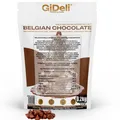 Belgische Schokolade 200 g Kuvertüre Kakao für Glasur und Desserts GiDeli