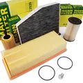 MANN-FILTER Inspektionpaket Filtersatz für AUDI A3 SEAT SKODA VW 1.9 2.0 TDI