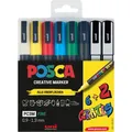 Faber-Castell Füller M/KS Set Grip berry (8x) (186825)