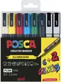 uni-ball POSCA PC-3M Acrylstift 0.9 - 1.3 mm Mehrfarbig 186825