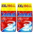 Somat Classic Spülmaschinen Pulver, für tägliche Reinigung, 2er Pack (2 x 3 Kg)