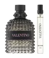 Valentino Uomo Born In Roma Eau de Toilette Set 100 ml + 15 ml OVP NEU