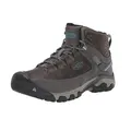 KEEN Damen Targhee 3 Mid Waterproof Wanderstiefel, Magnet/Atlantic Blue, 40 EU