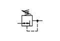 RIEGLER Druckregler Riegler Druckregler »GA-mini«, inkl. Manometer, BG 200, G1/8, 0,5 - 9