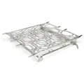 Grillrost.com BBQ Grillrost BBQ Asado Gitter, Made in Germany silberfarben Asado Gitter | 455 cm x 386 cm x 30 cm