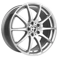1x TOMASON TN1 bright silver 8.0Jx18 5x100 ET40