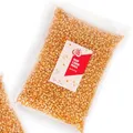 Popcornloop ® Premium Popcornmais "Butterfly" 2kg für Popcornmaschinen Kinopopcorn Beste Gold Qualität Vegan Glutenfrei Ohne Gentechnik