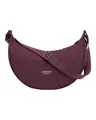 LARKSON Crossbody Bag Damen & Herren Rot - Solveig Medium - Umhängetasche im Halbmond Style - Halbrunde Schultertasche - Moon Bag Design - Wasserabweisend