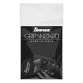 IBANEZ Grip Wizard Series Rubber Grip Flat Pick - schwarz 6 Stück (PPA16XRG-BK)