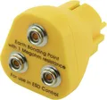 Quadrios ESD-Erdungsstecker Druckknopf 10mm