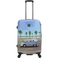 Volkswagen Reisekoffer Roadtrip mit stylischem VW-Bus T1-Print Assorted One Size - Bunt